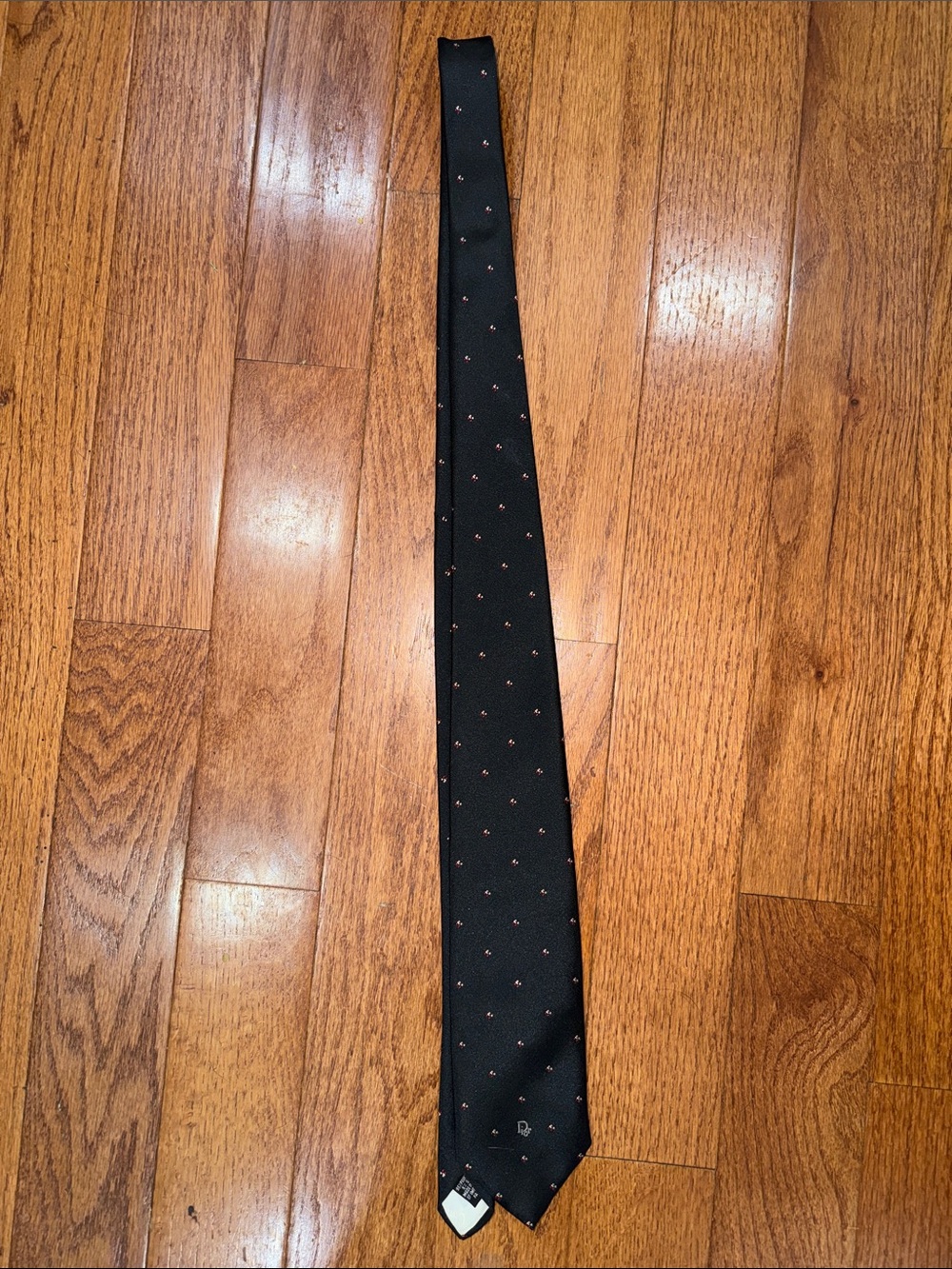 Dior Black Tie with Small designs